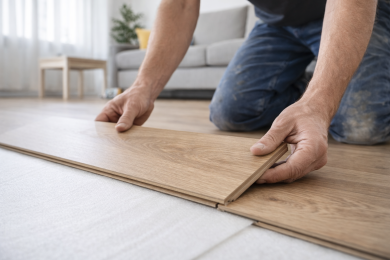 Поставяне на ламинат