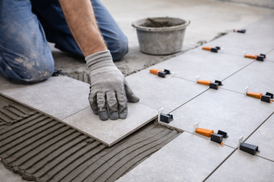 Полагане на плочки и гранитогрес